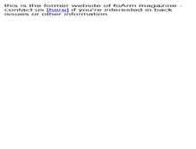 Tablet Screenshot of foarm.artdocuments.org